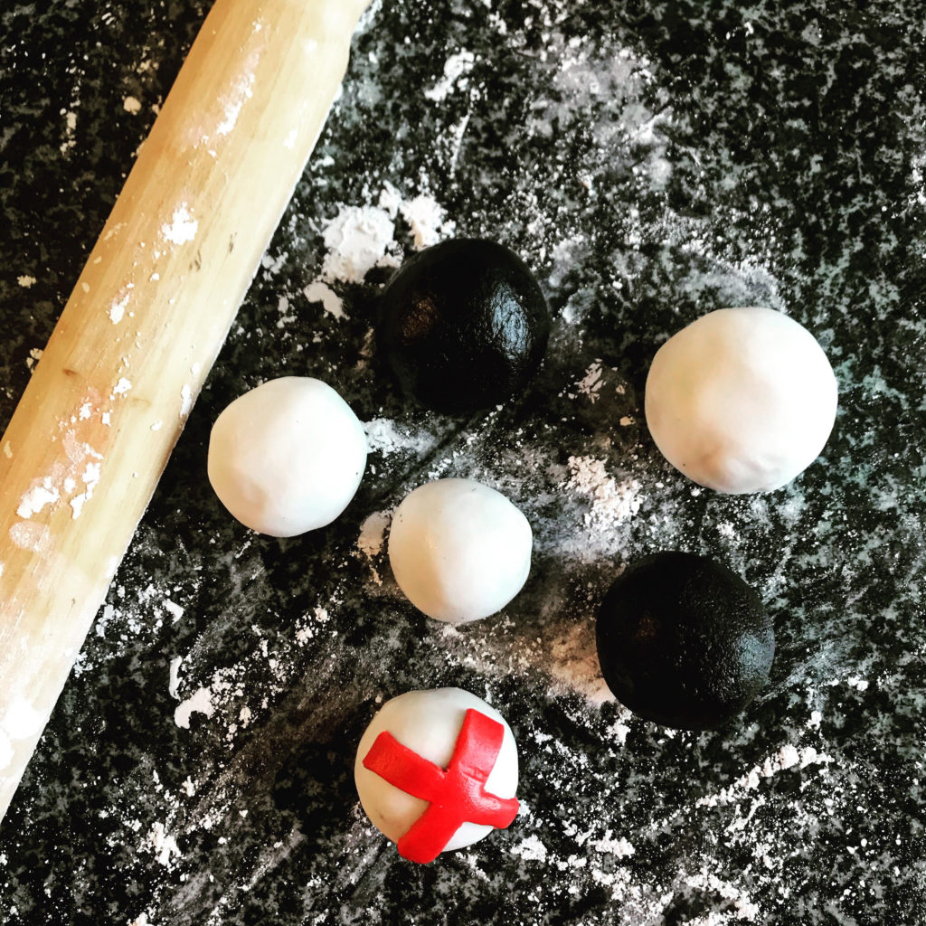 Chocolate peanut butter Oreo cheesecake balls