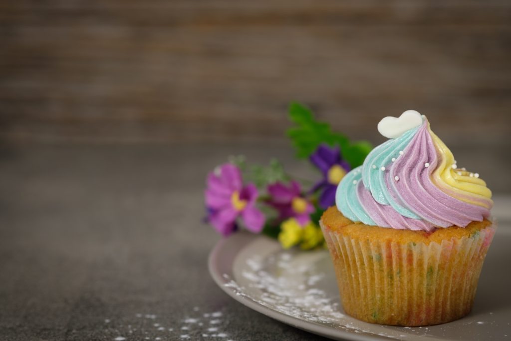 unicorn cupcake