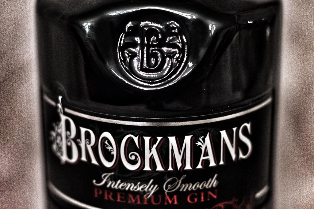 Brockman's gin bottle