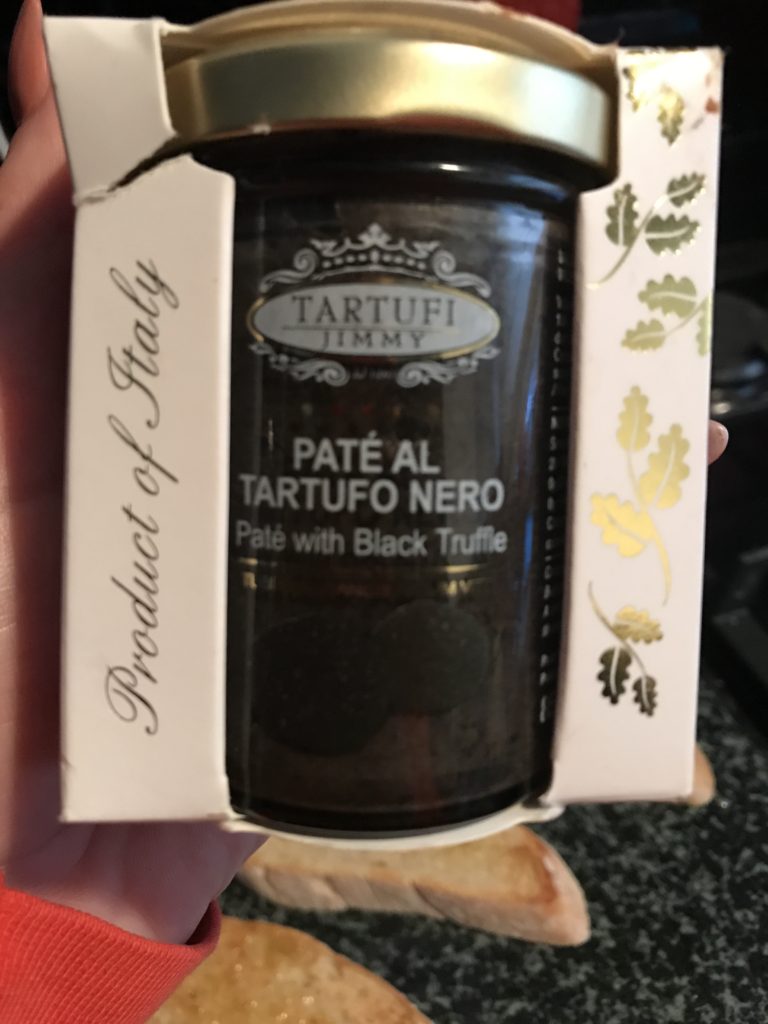 Black truffle pate