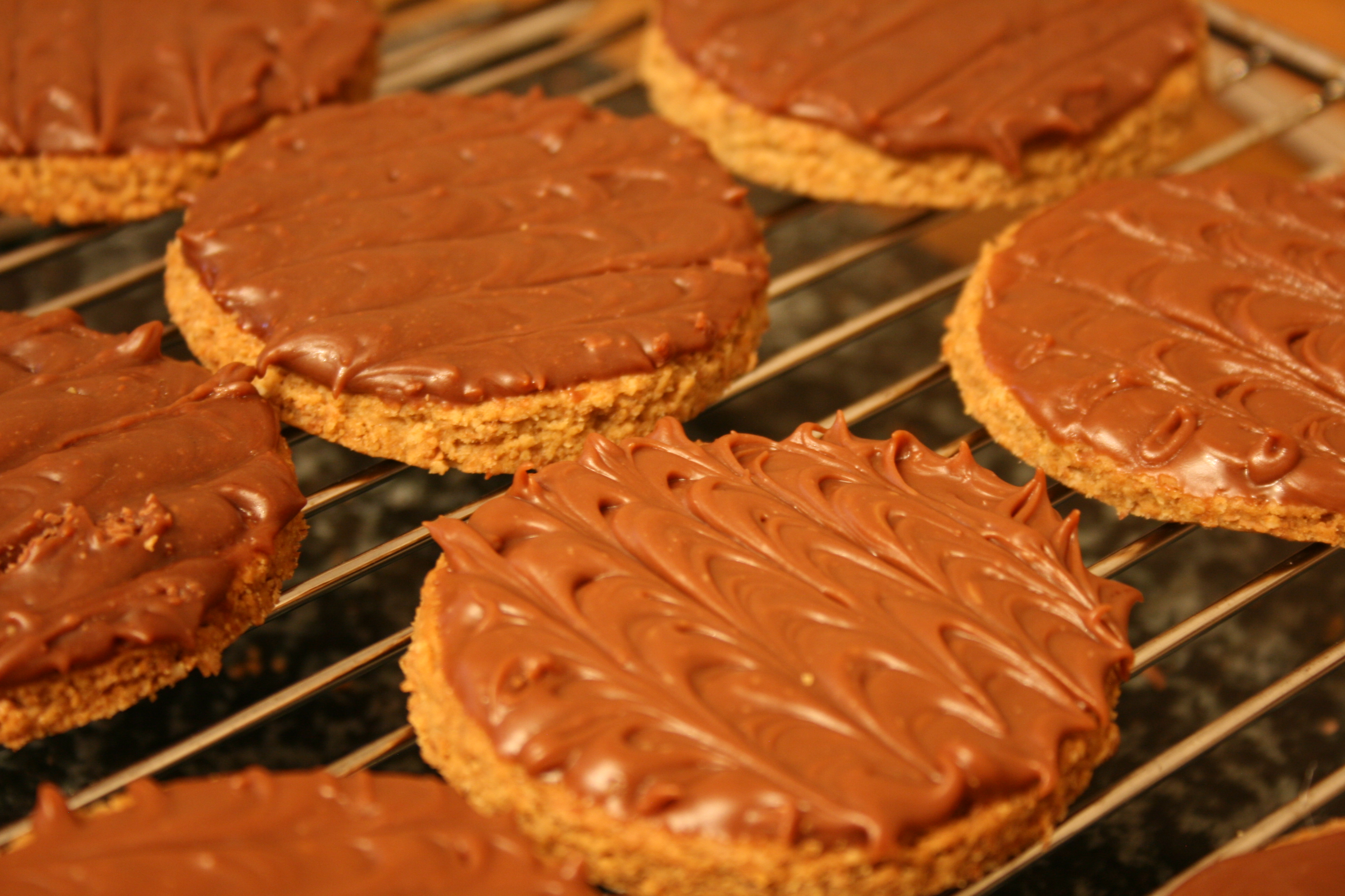 Homemade Milk Chocolate Digestive Biscuits