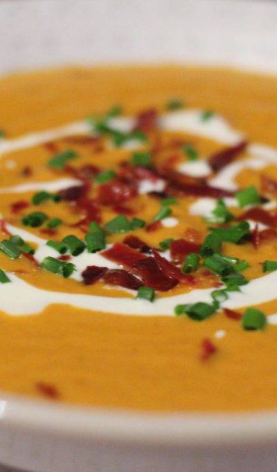 Thai Red Spiced Pumpkin Soup