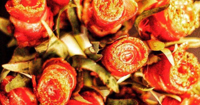 Valentine’s Day Bacon Roses